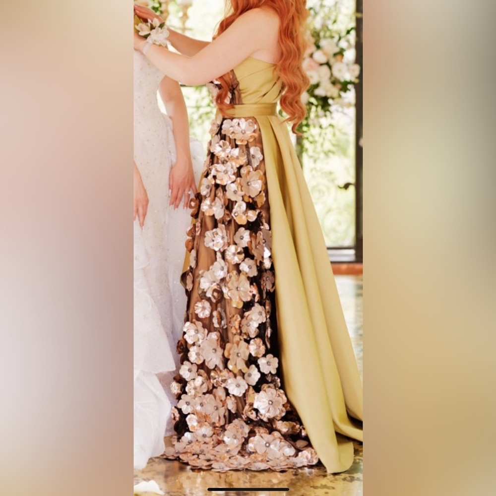 Custom couture gown